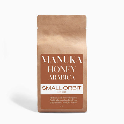 Arabica Coffee Glazed with New Zealand Manuka Honey - 4oz