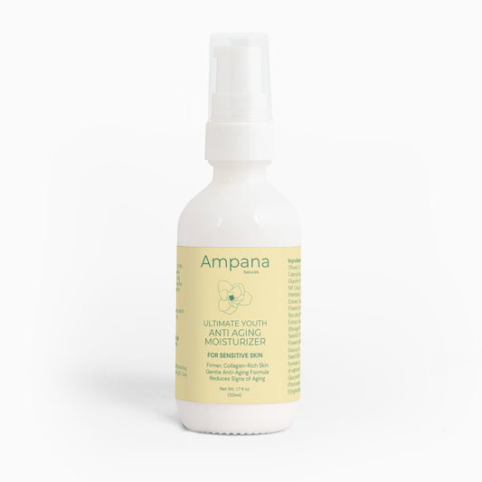 Ultimate Youth Anti Aging Moisturizer for Sensitive Skin by Ampana
