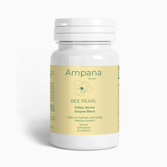 Bee Pearl Pollen, Nectar, Enzyme Blend by Ampana