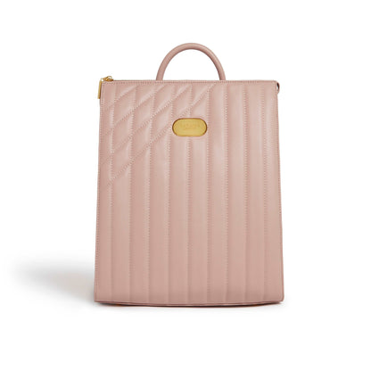 Danai Vegan Leather Backpack | Pink by Labante London