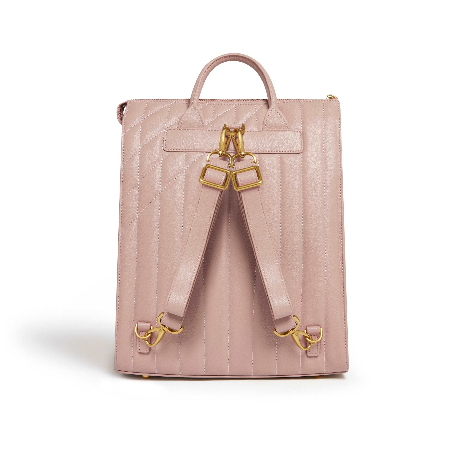 Danai Vegan Leather Backpack | Pink by Labante London