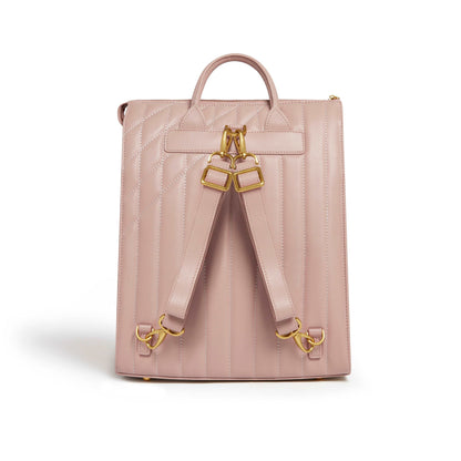 Danai Vegan Leather Backpack | Pink by Labante London