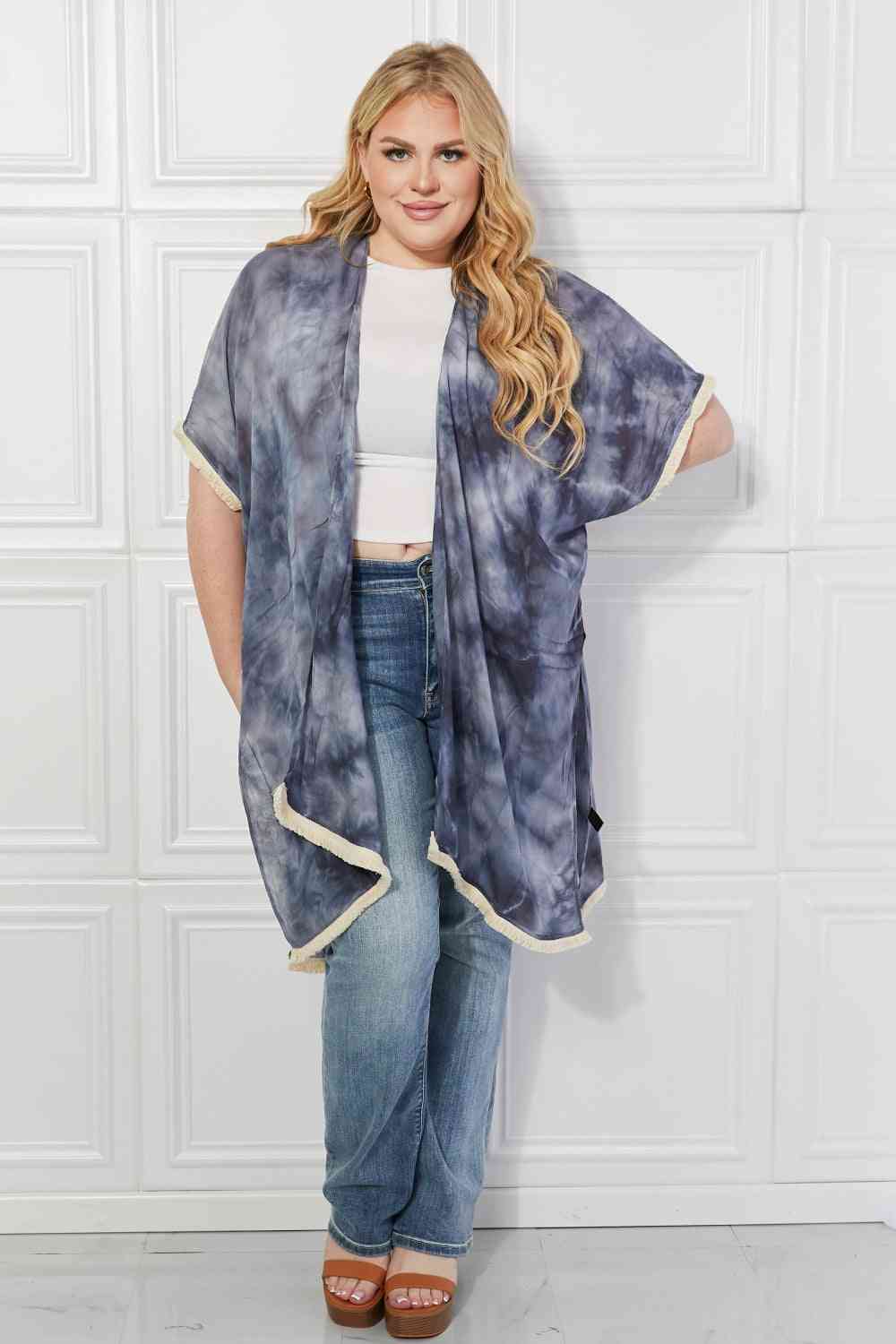 Justin Taylor Cloud Rush Bade-Cover-Up-Kimono