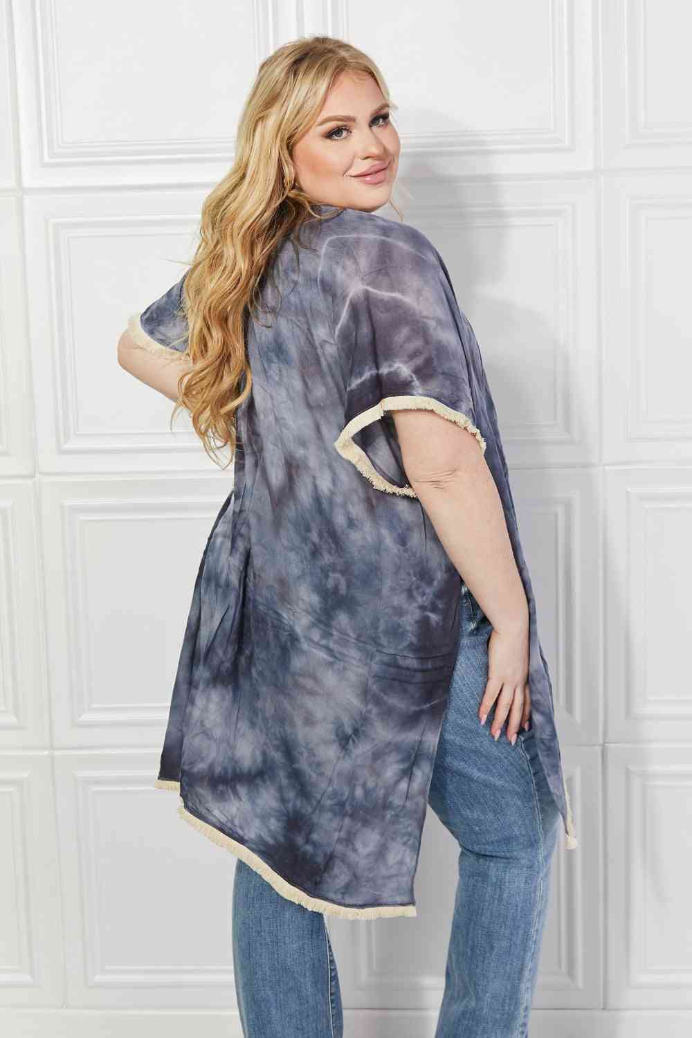 Justin Taylor Cloud Rush Bade-Cover-Up-Kimono