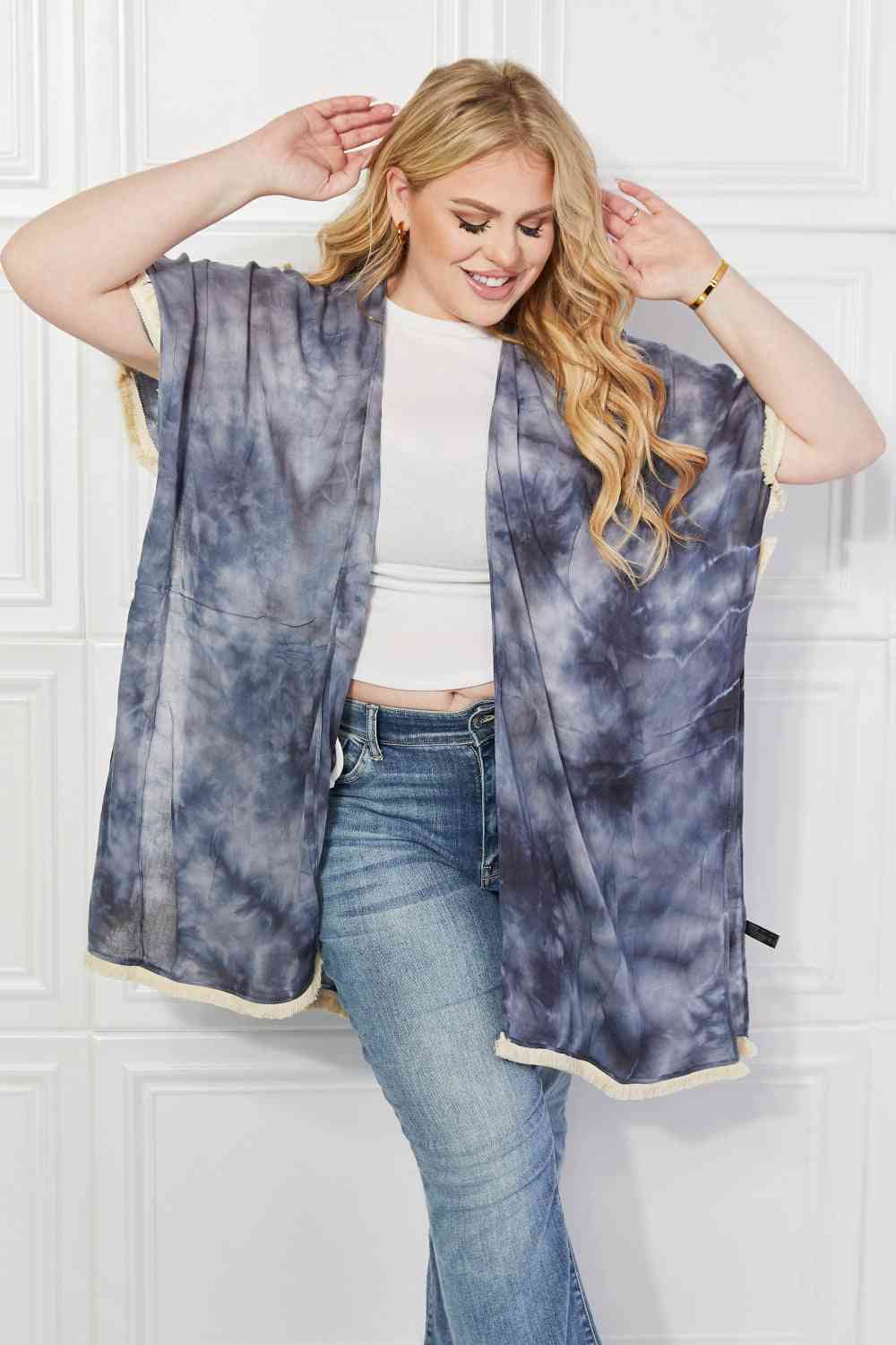 Justin Taylor Cloud Rush Bade-Cover-Up-Kimono