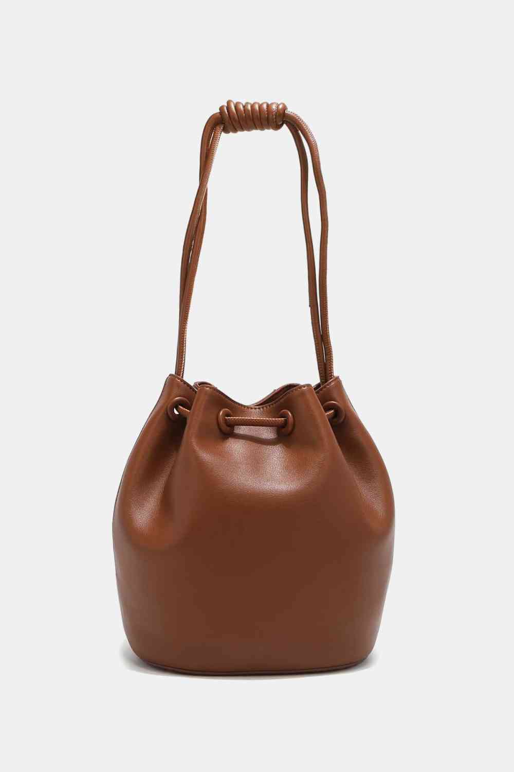 Nicole Lee USA Amy Studded Bucket Bag | Vegan Leather Women's Handbag