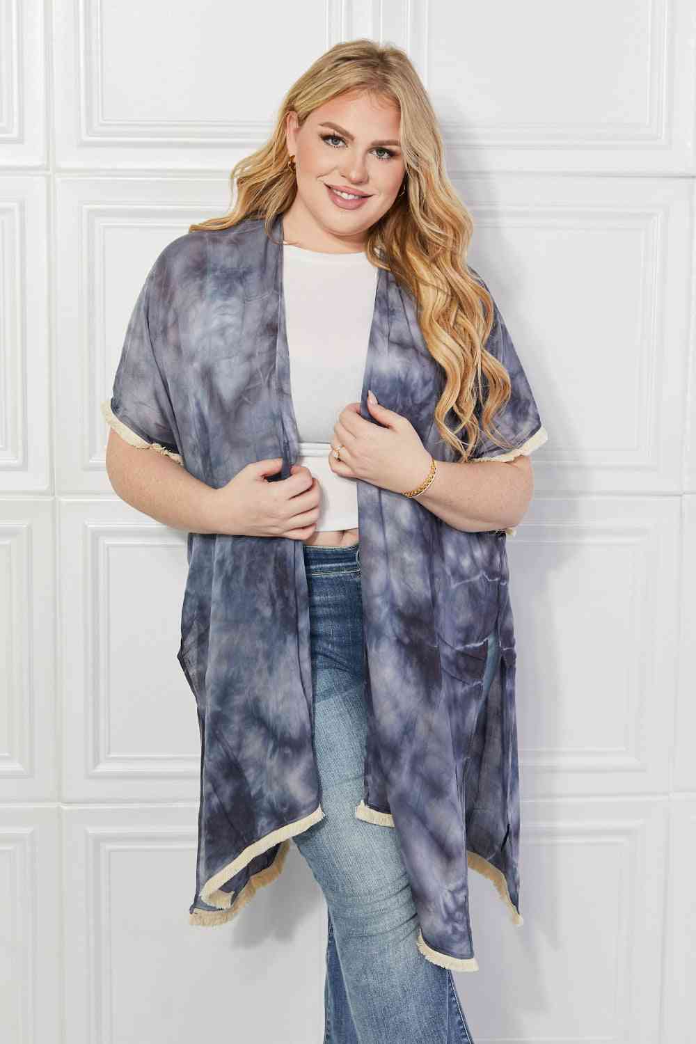 Justin Taylor Cloud Rush Bade-Cover-Up-Kimono