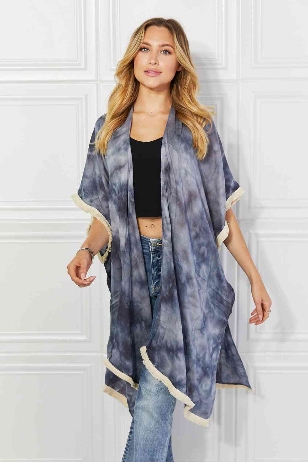 Justin Taylor Cloud Rush Bade-Cover-Up-Kimono