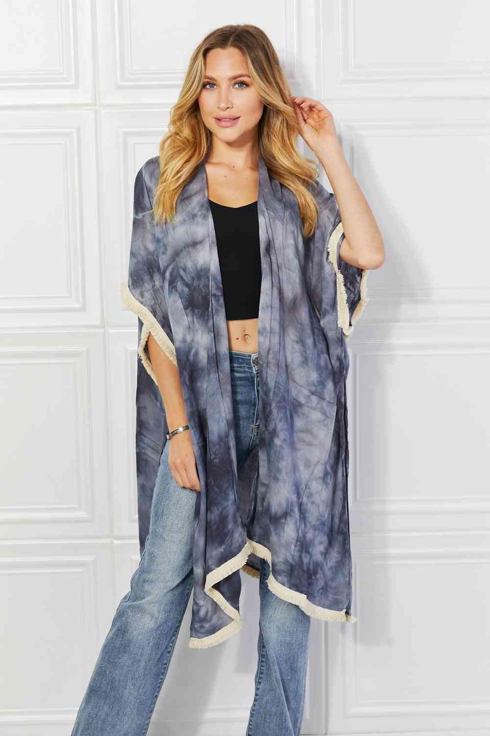 Justin Taylor Cloud Rush Bade-Cover-Up-Kimono